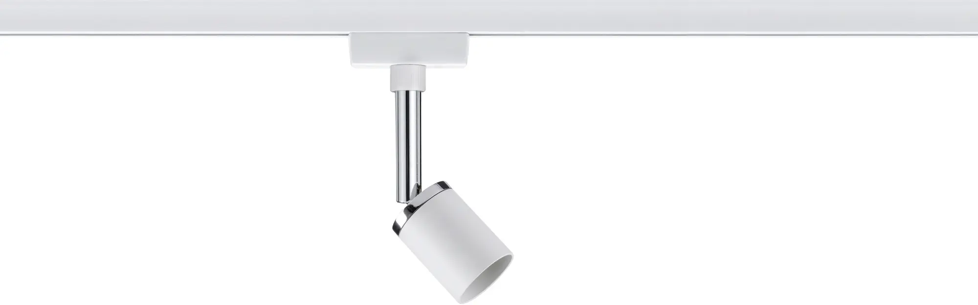 Paulmann URail Schienenspot Pure ll weiß 11 x 5,8 cm GU10 10 W dimmbar
