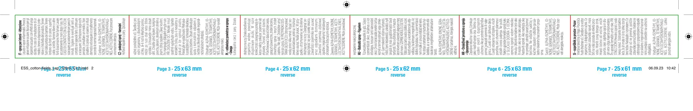 ipuro ESSENTIALS Raumspray Cotton Fields 120 ml