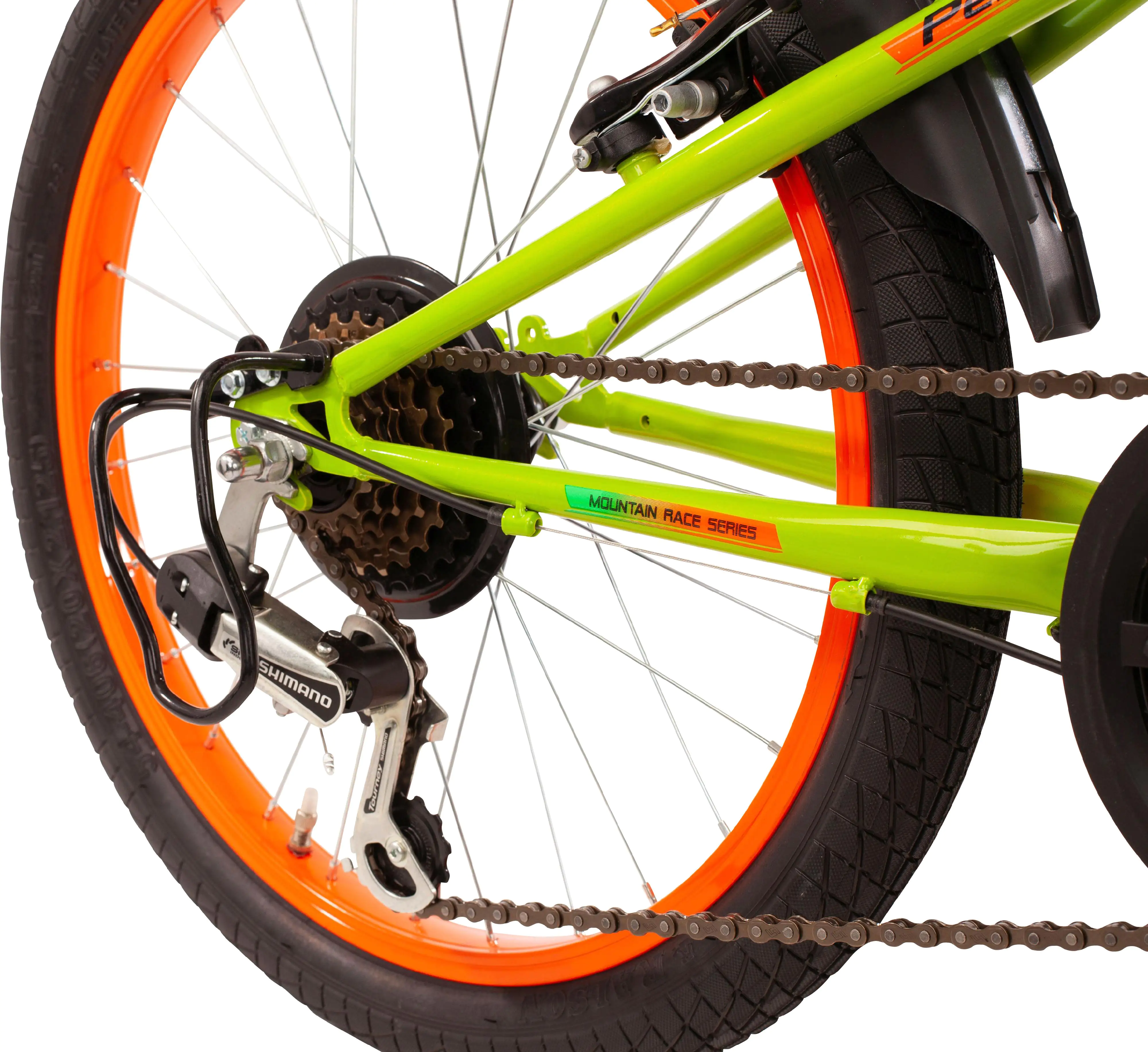 Bachtenkirch Kinderfahrrad Pepp 20 Zoll grün orange Freilauf Bachtenkirch Kinderfahrrad Pepp 20 Zoll grün orange Freilauf