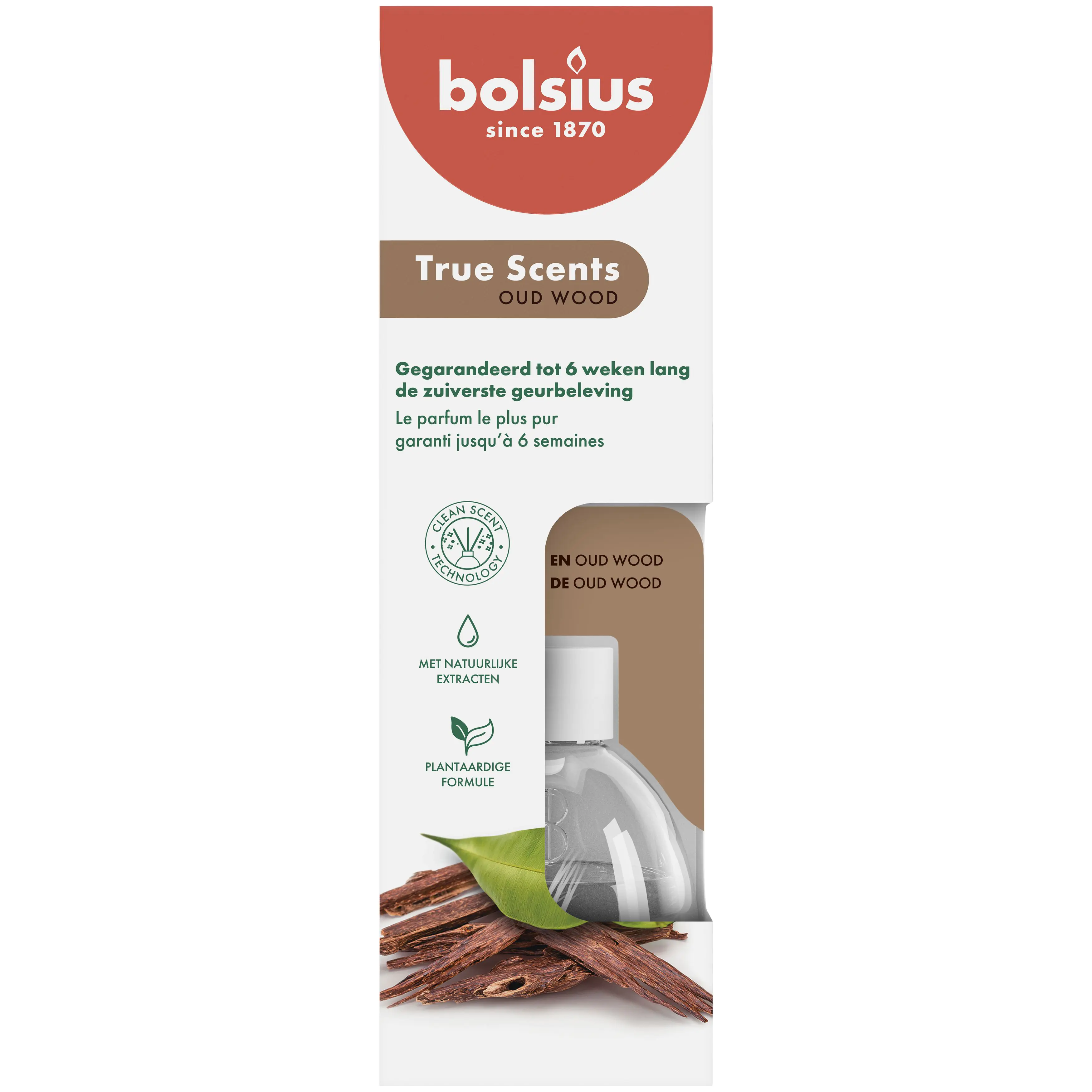 Bolsius Raumduft 60 ml True Scents Oud Wood