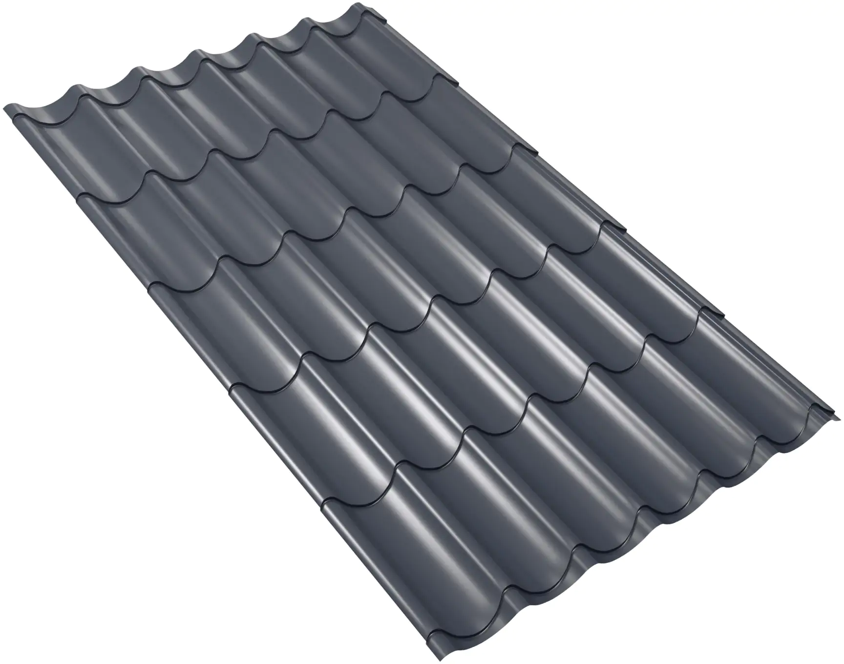 4031091803429 Weckman Metallziegel 185 x 106 cm 0,5 mm anthrazit