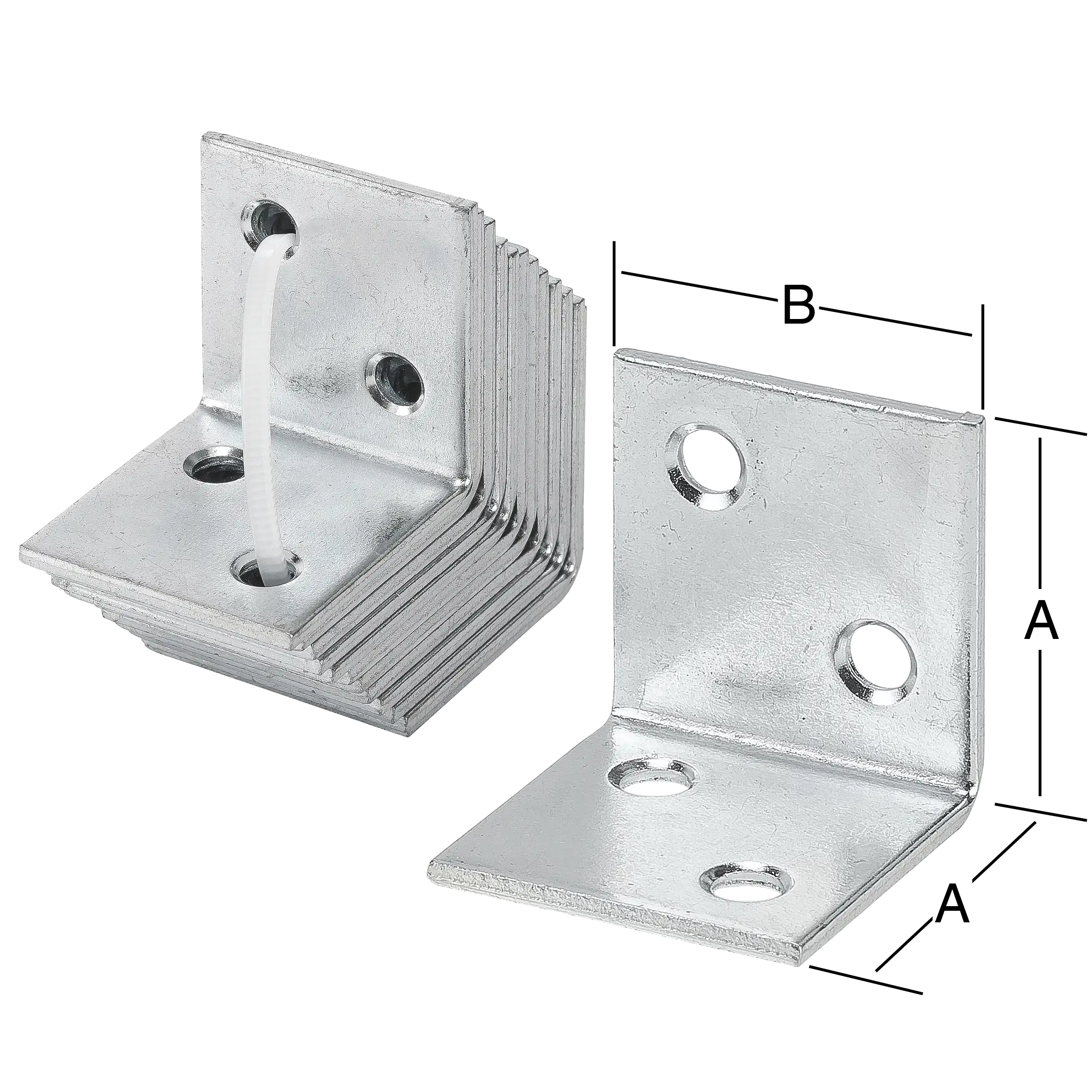 Vormann Breitwinkel verzinkt 40 x 40 mm Vormann Breitwinkel verzinkt 40 x 40 mm