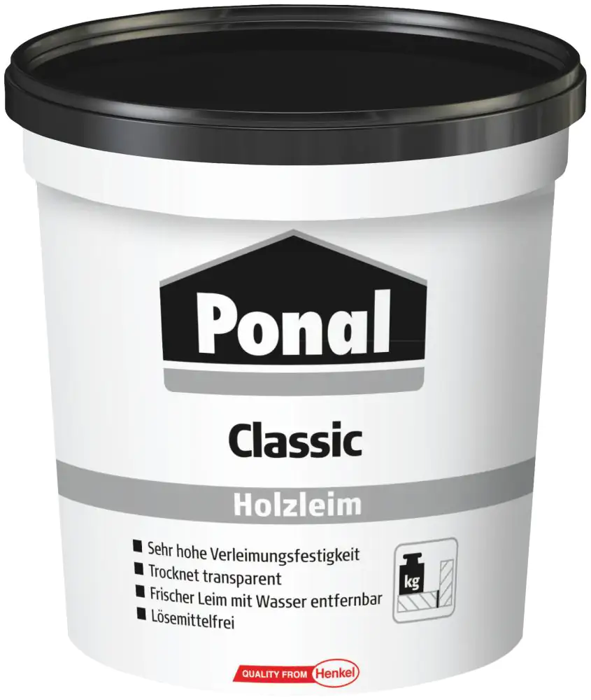 Category image Ponal Holzleim Classic 760 g Dose, trocknet transparent