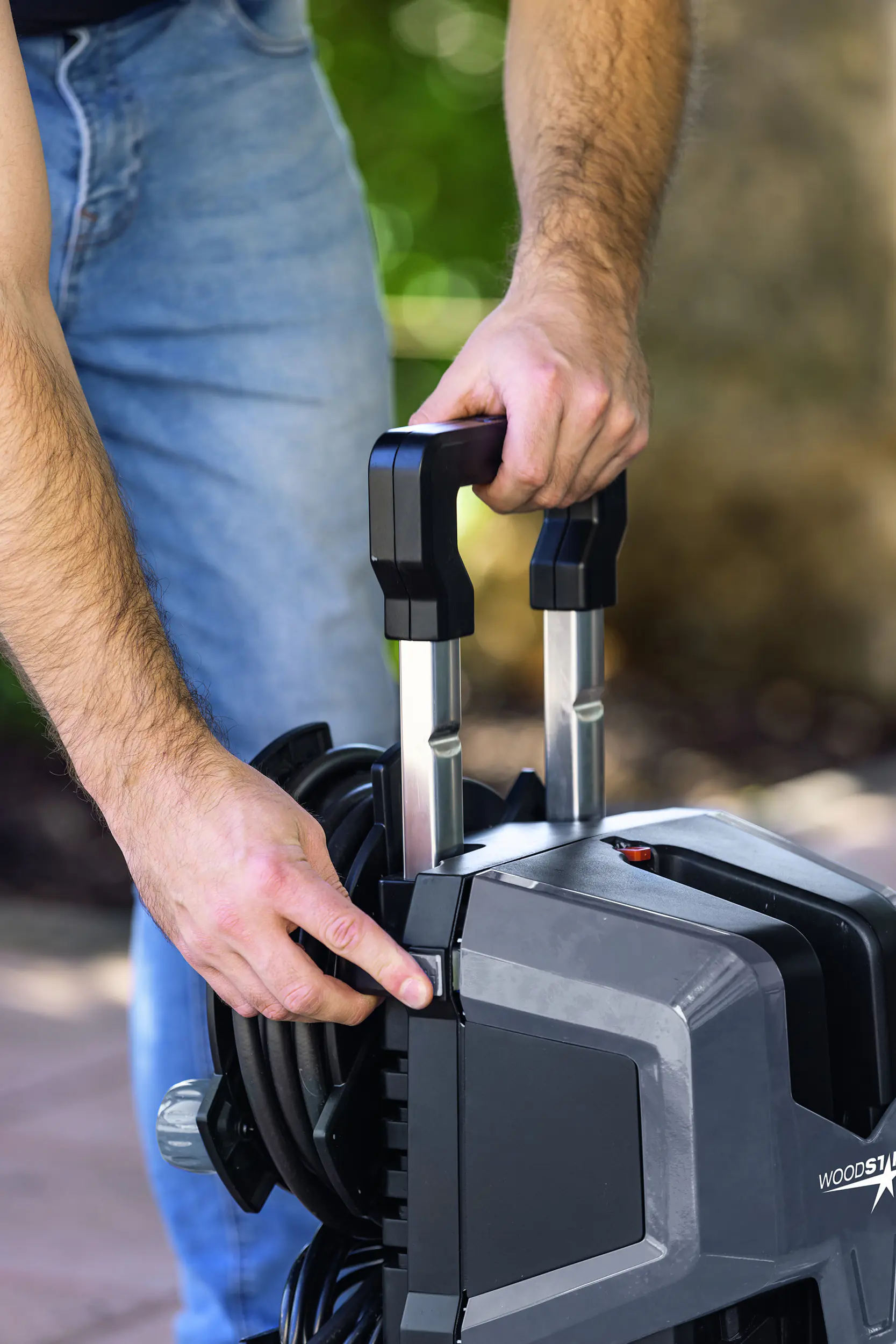 Woodster Hochdruckreiniger HDR320 inkl. Zubehör 2400 W 180 bar 480 l/h