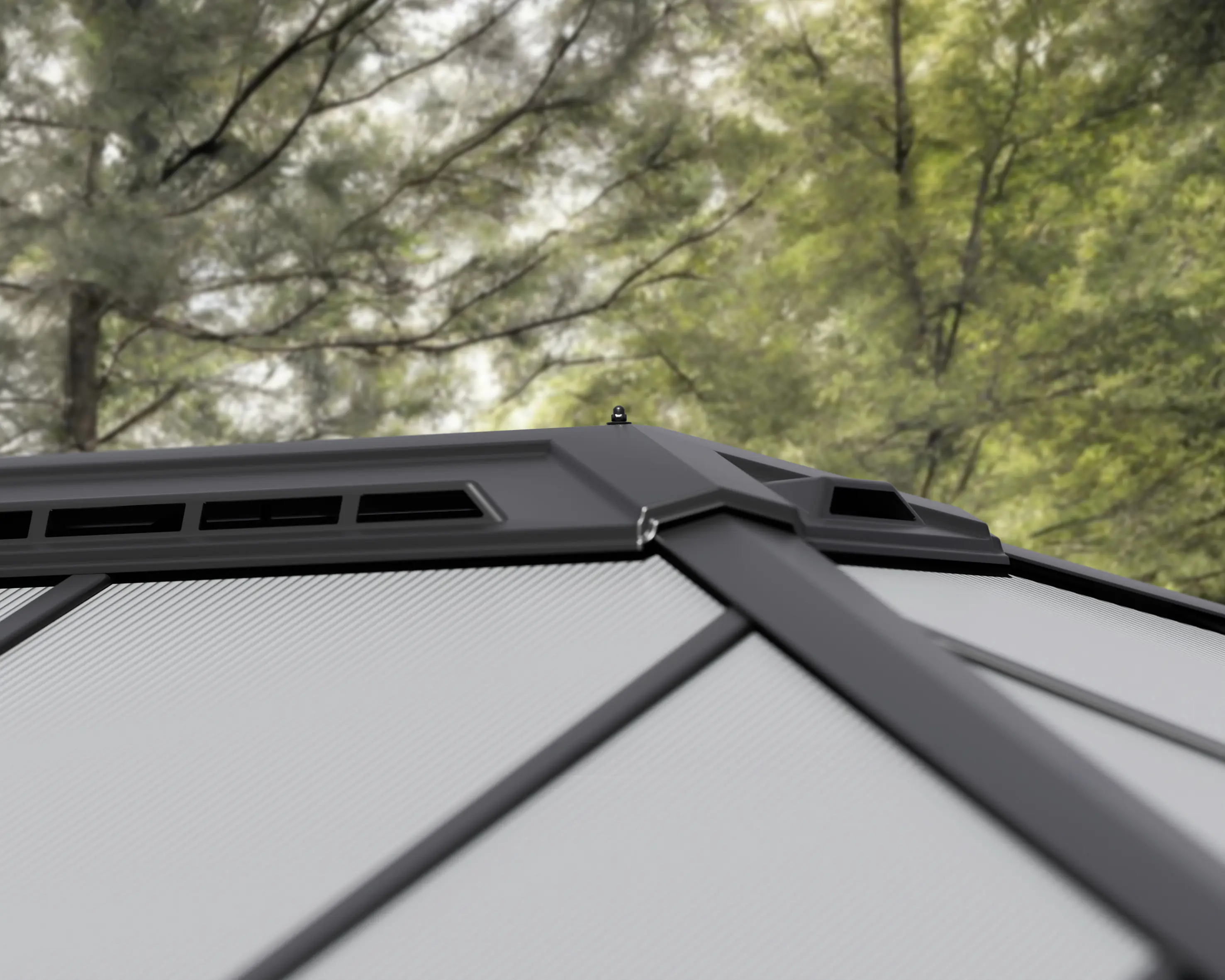 Canopia Carport Colorado Grau Alu 612 x 426 cm