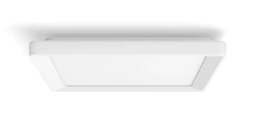 Philips Hue LED Deckenleuchte Tento + Bridge eckig weiß 43 x 3 cm RGB