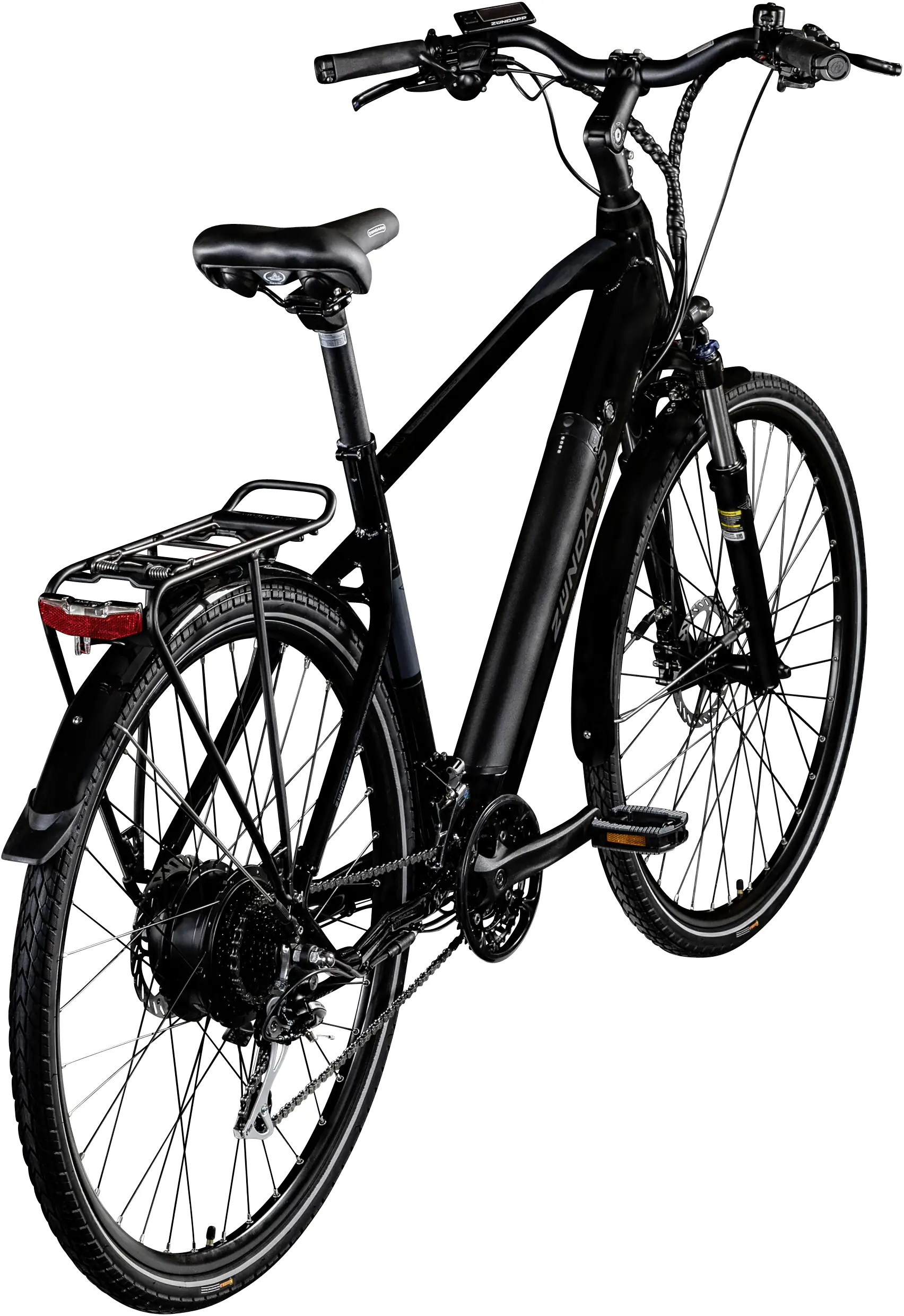 Zündapp E-Bike Trekking Z810 28 Zoll 24-Gang 417 Wh schwarz grau