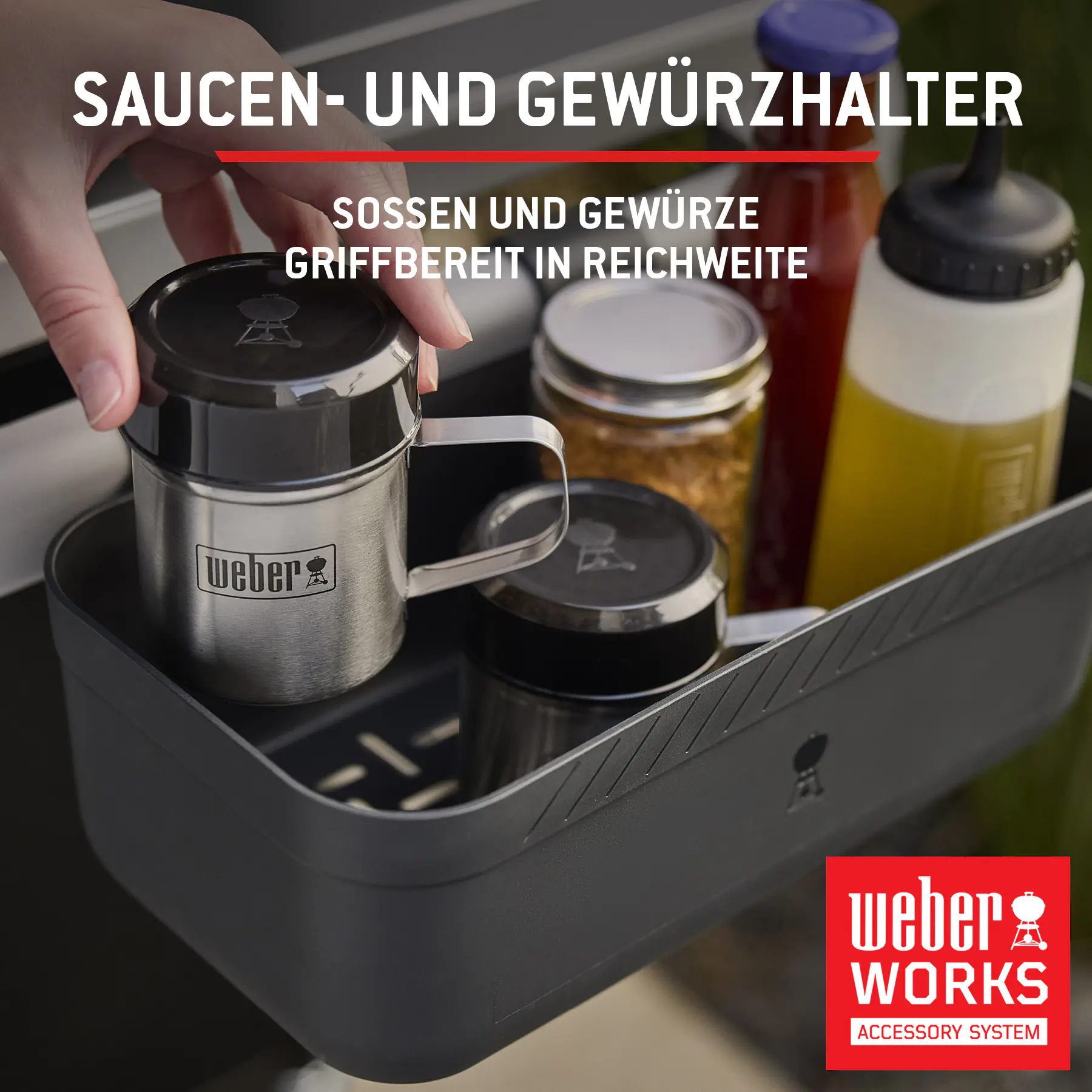 Weber Gasgrill Spirit EP-435 GBS schwarz Grillfläche: 62,5 x 44 cm