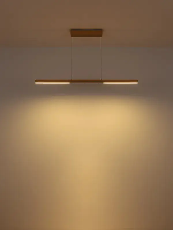 Globo Hängeleuchte Cody 120 x 150 cm L x B goldfarben matt