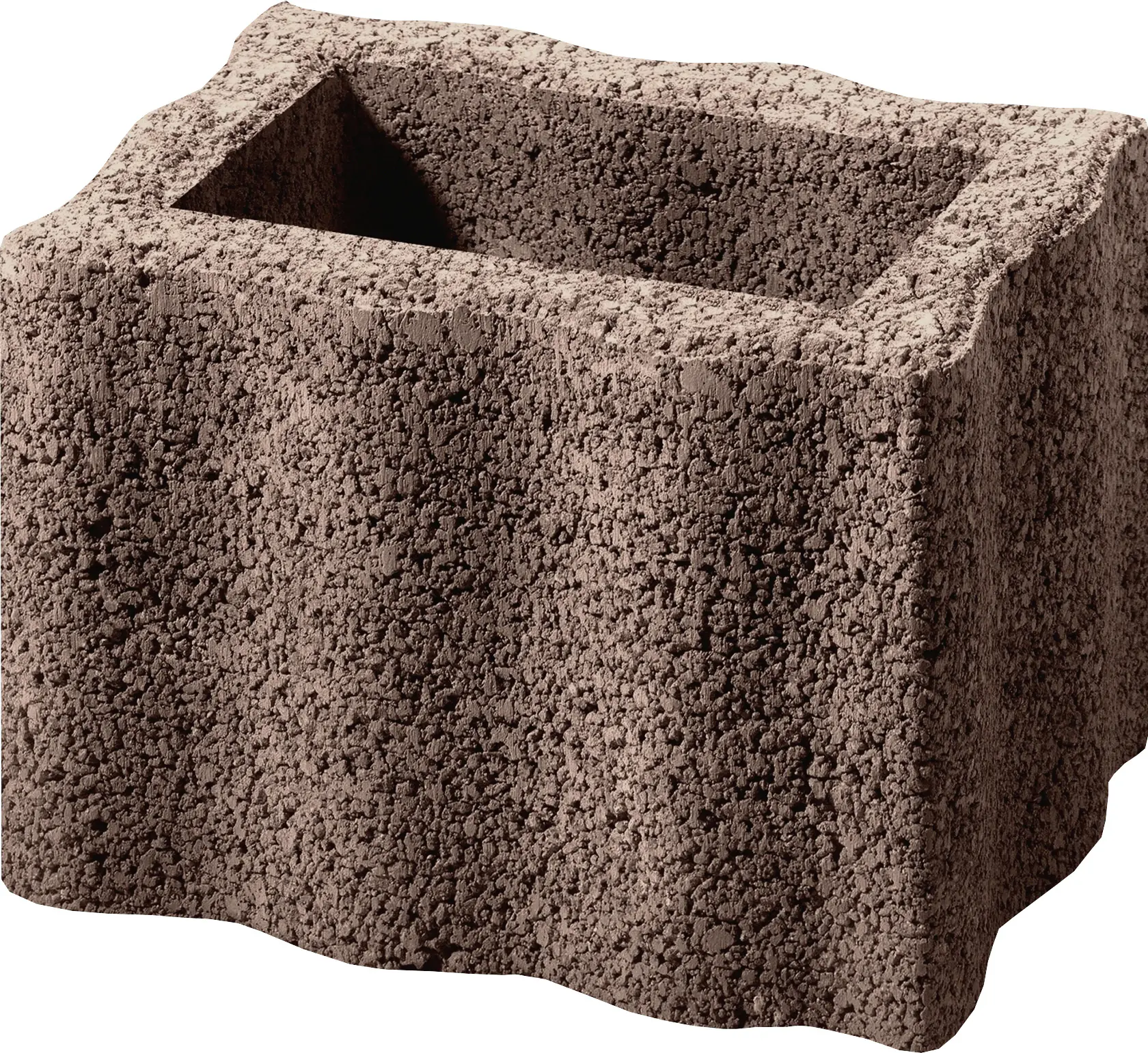 Kann Pflanzstein Wellino 30 x 20 x 20 cm braun Kann Pflanzstein Wellino 30 x 20 x 20 cm braun