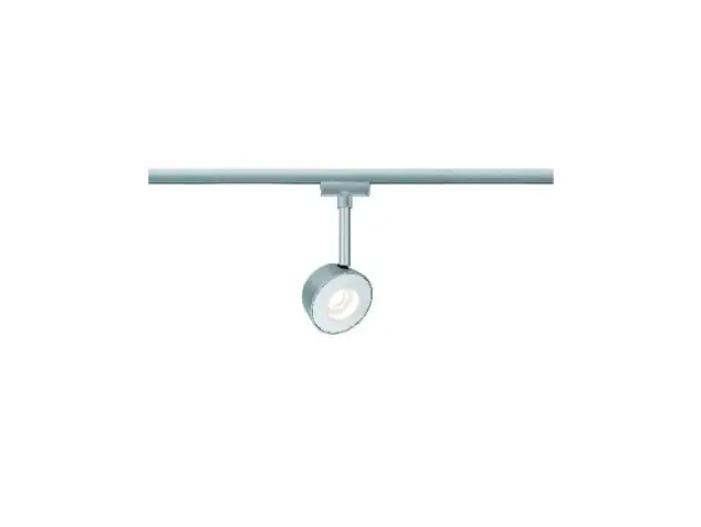 Paulmann URail LED Einzelspot Cover chrom matt weiß 8 cm 4 W Paulmann URail LED Einzelspot Cover chrom matt weiß 8 cm 4 W