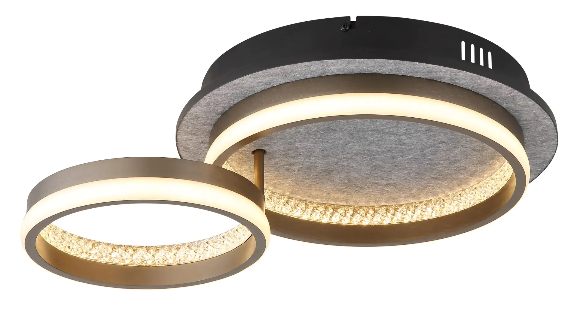 Globo LED-Deckenleuchte DELLA 2 Ringe Globo LED-Deckenleuchte DELLA 2 Ringe