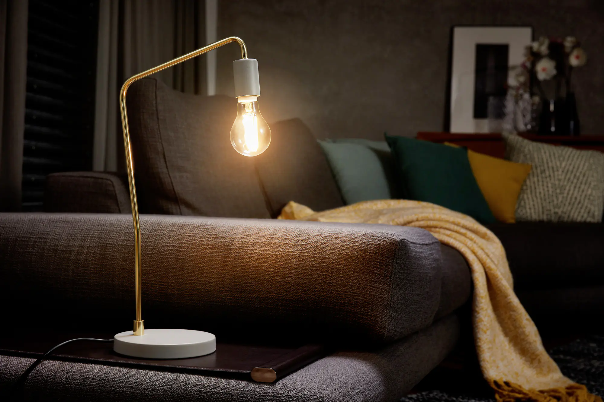 Bellalux LED Leuchtmittel Classic A60 E27 7W 2er Pack warmweiß, klar