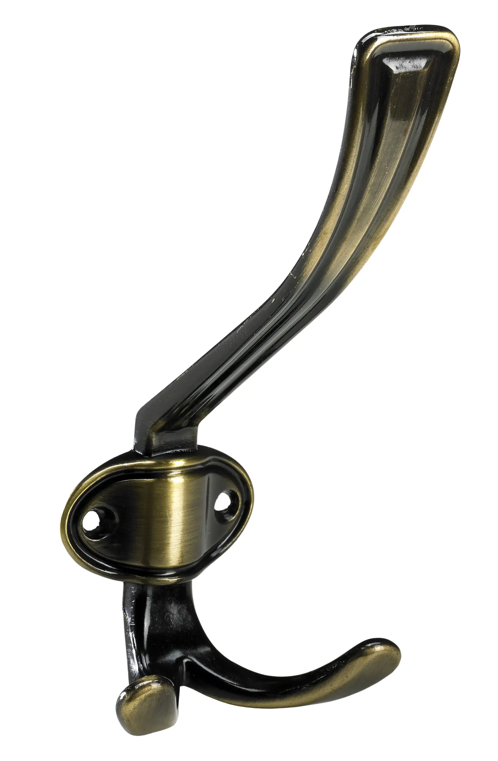 Hettich Hut- und Mantelhaken 15,5 x 6,8 x 8 cm  brüniert - 1 Stück