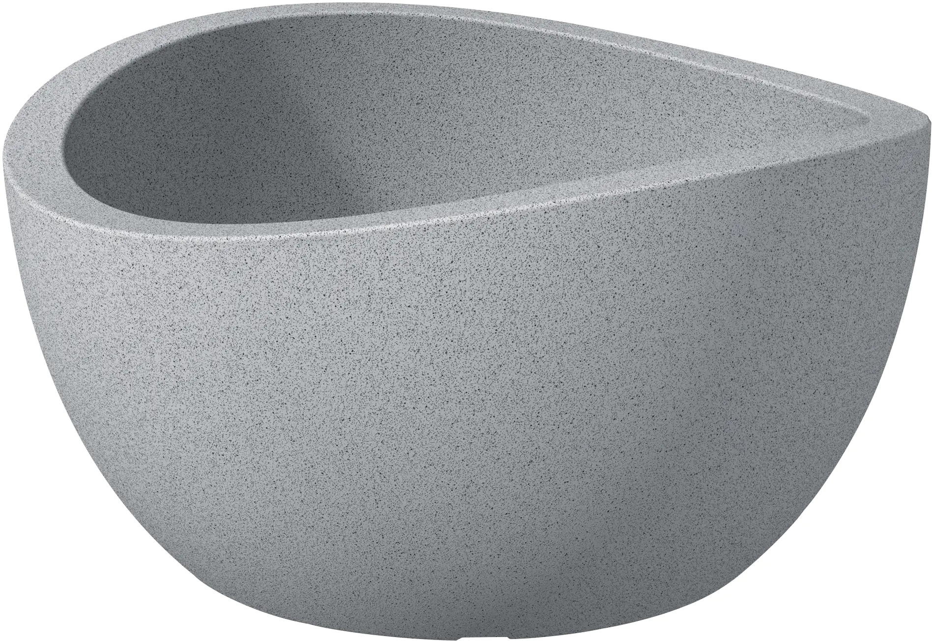 Scheurich Pflanzschale Wave GlobeSerie 252 granit grau Ø 40 cm