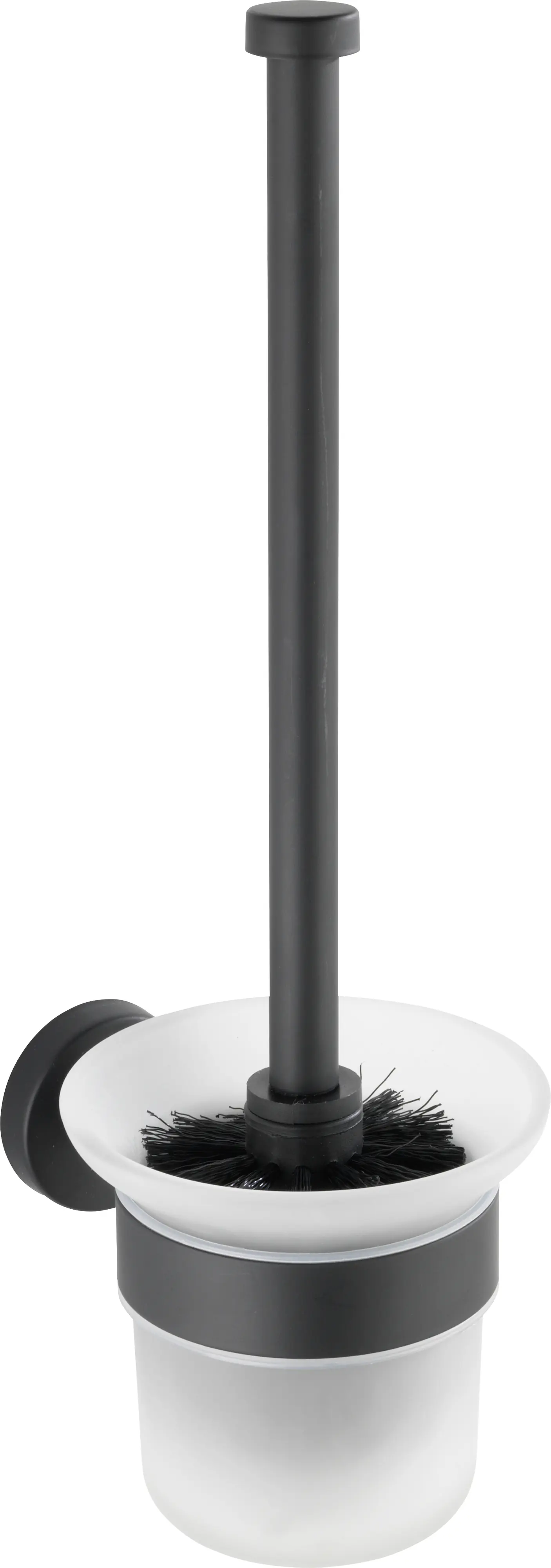 Wenko WC-Bürstenhalter Bosio Black matt