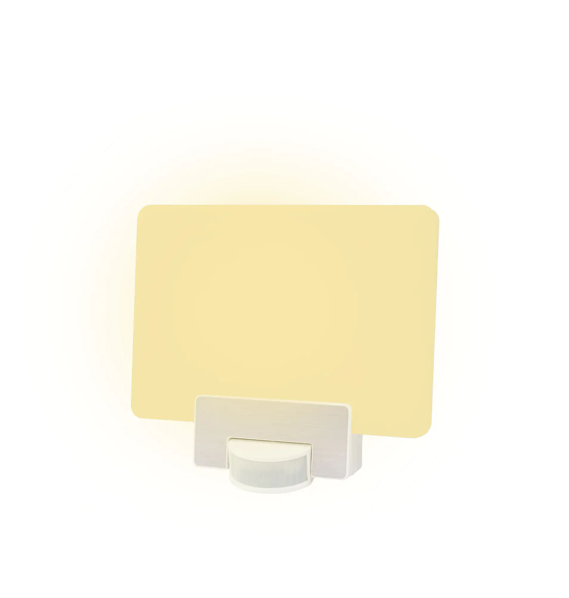 REV LED Außenwandleuchte Hausnummer 12 W, Bewegungsmelder, weiß