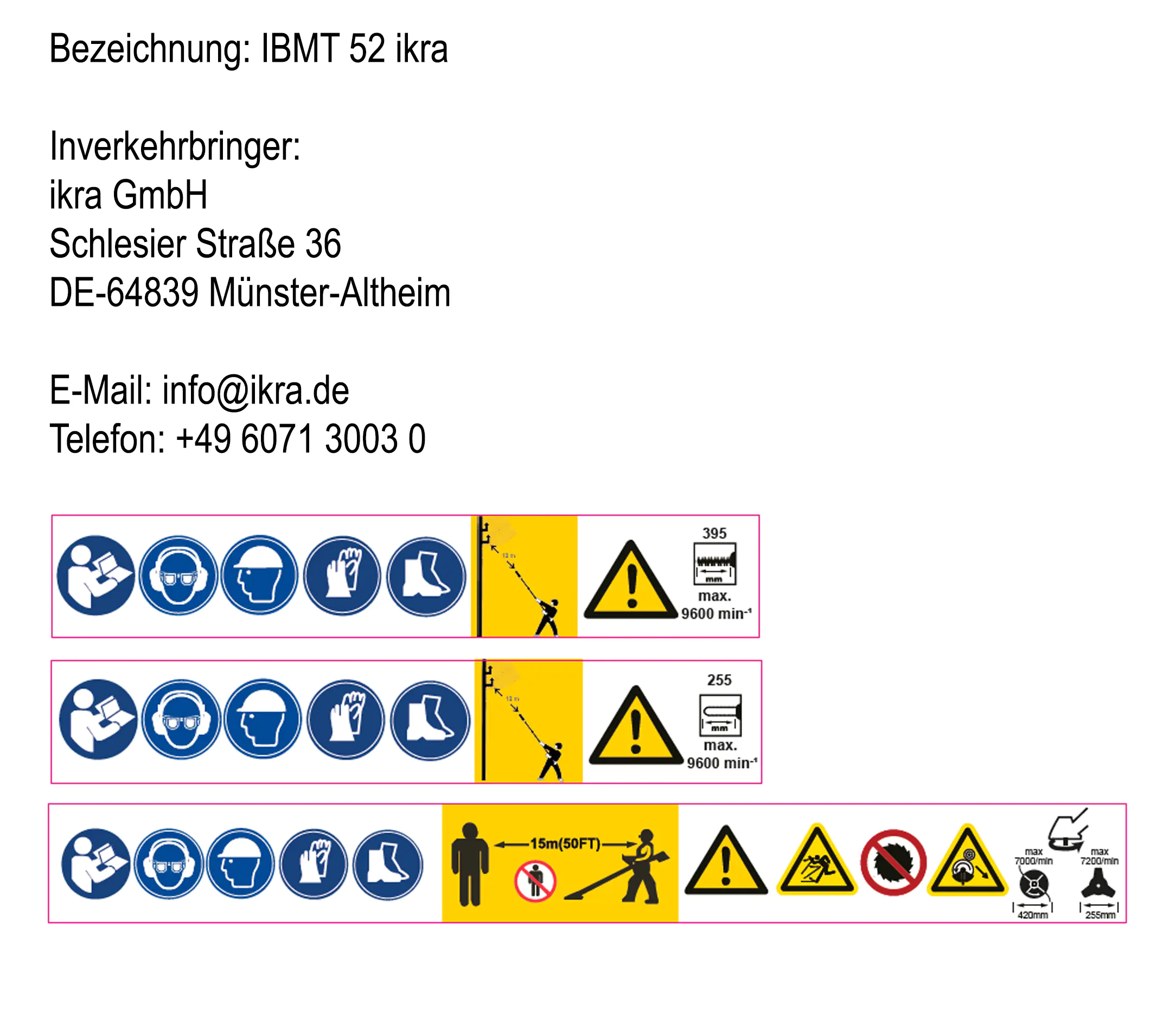 Ikra Benzin Multitool IBMT 52 Ikra Benzin Multitool IBMT 52