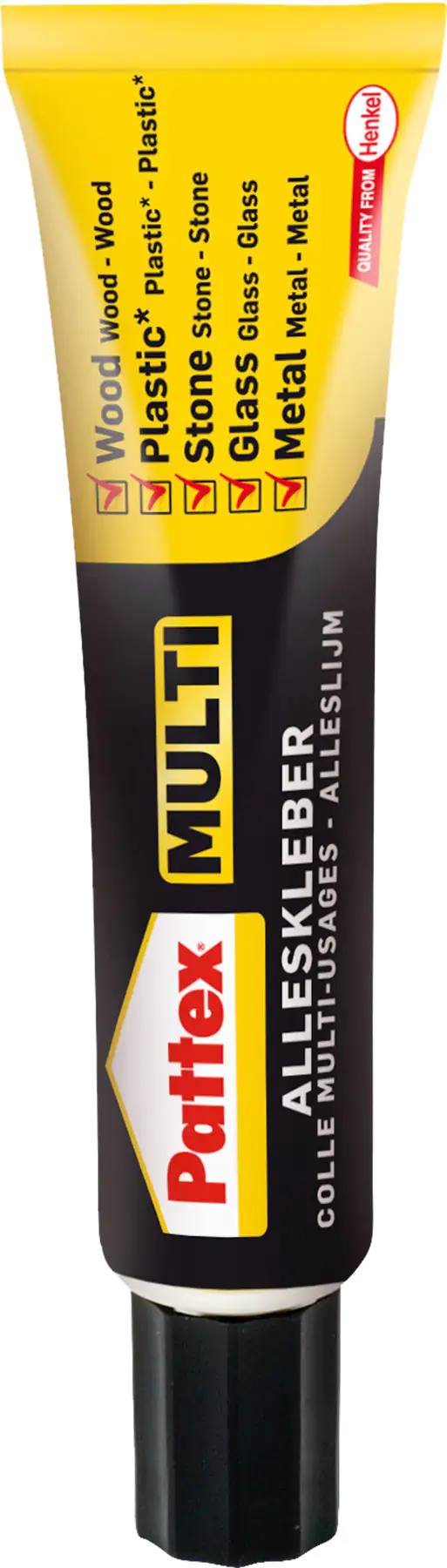 4015000413206_754814 Pattex Multi Alleskleber 20 g Tube, transparent