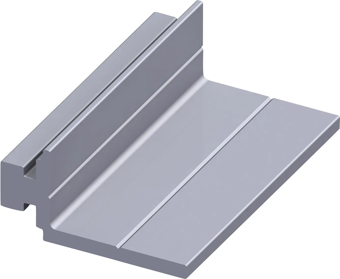 coaxis®-Auflage-Profil, kurz 23.5 mm 23.5 x 50 mm Aluminium roh blank