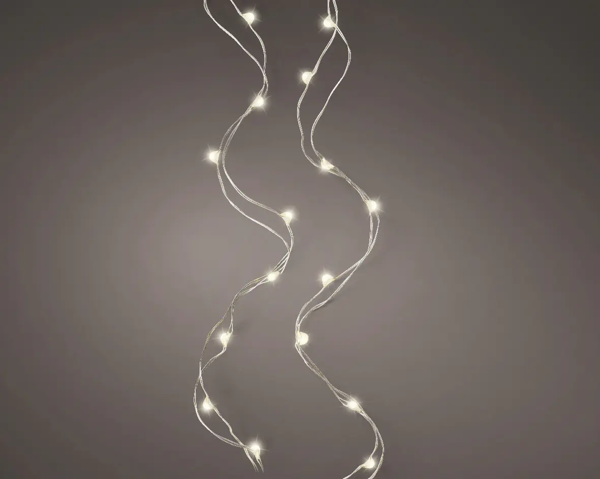 Kaemingk Micro LED Strangbeleuchtung Lichterkette mit 40 Lichter warmweiß Kaemingk Micro LED Strangbeleuchtung Lichterkette mit 40 Lichter warmweiß