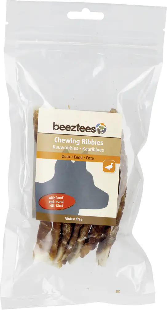 Beetzees Ribbies Ente Hundesnack 12,5 cm Beetzees Ribbies Ente Hundesnack 12,5 cm
