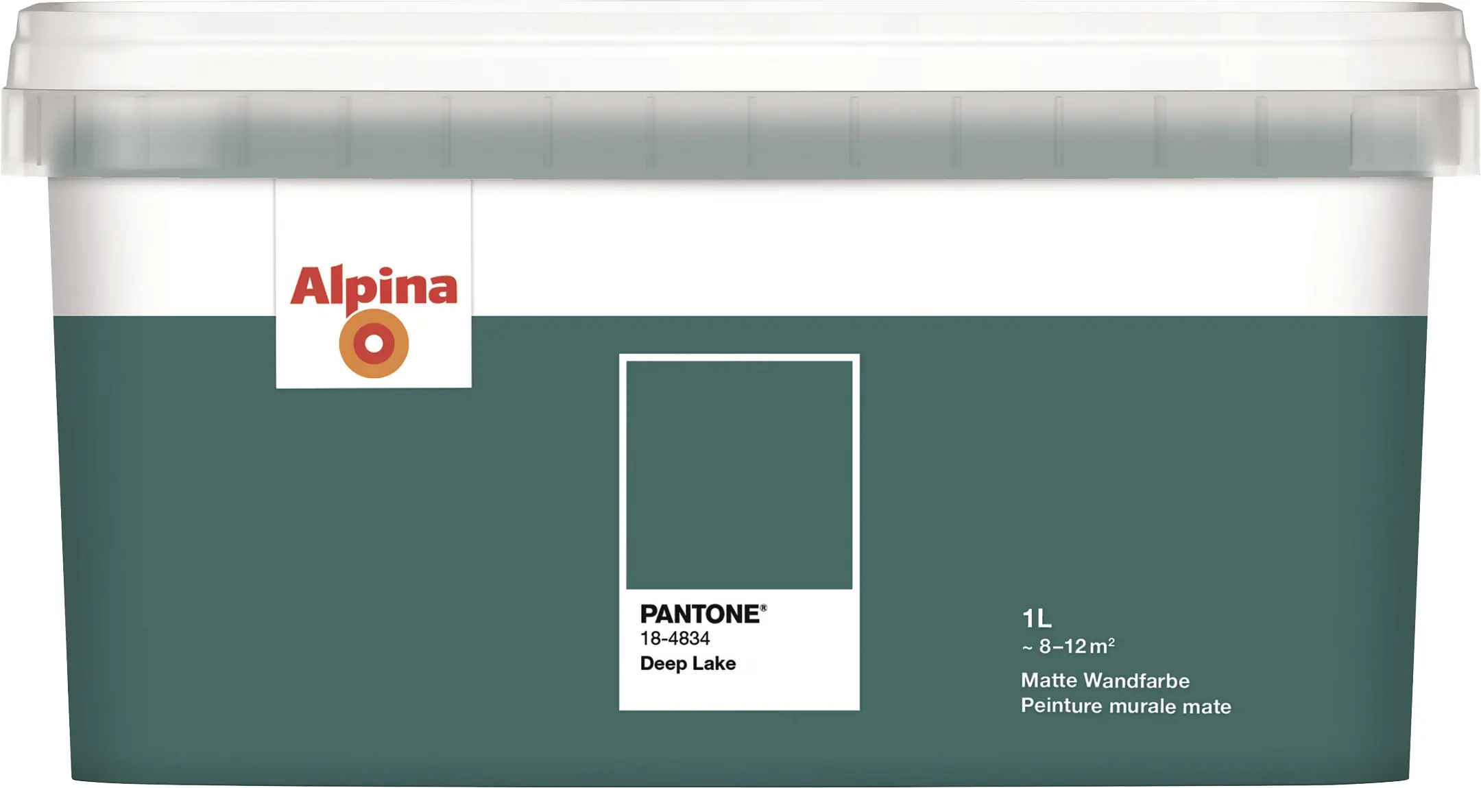Alpina Wandfarbe Pantone matt deep lake 1 L