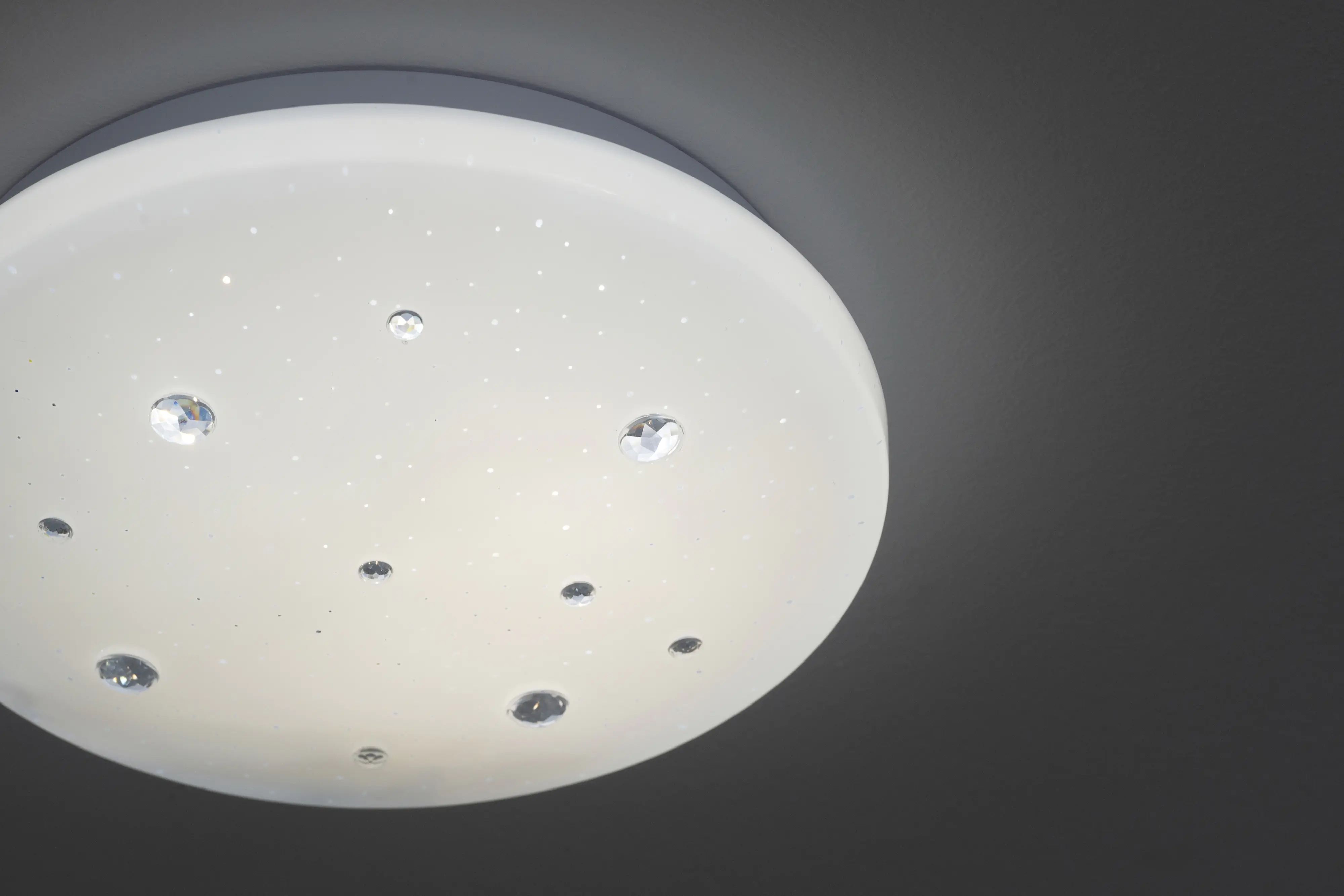 MegaLight LED Deckenleuchte Shining Diamond IP44 Fernbedienung Farbwechsel