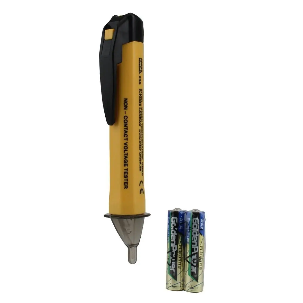 Unitec Spannungsprüfer P20 CATIII 1000V inkl. Batterien