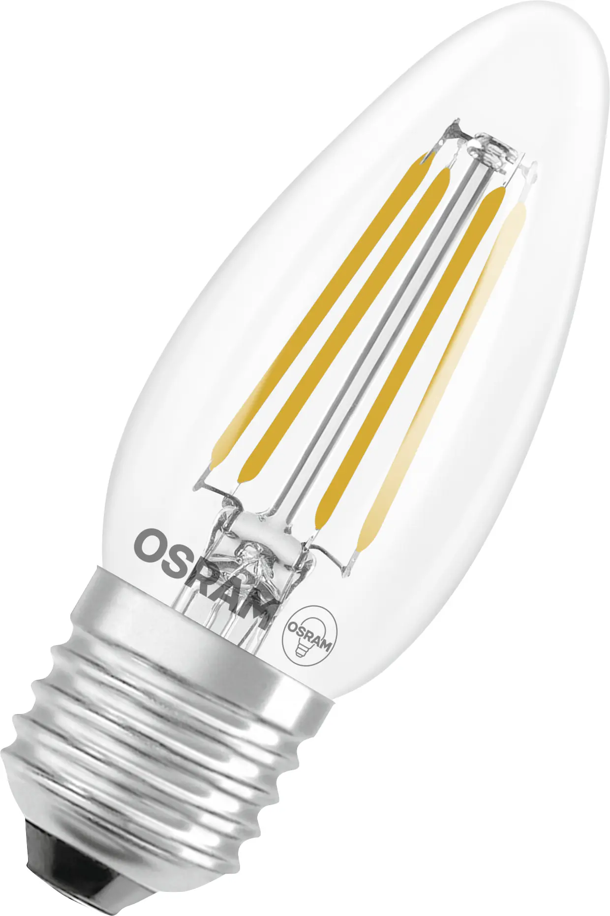Osram LED Leuchtmittel E27 Star Classic 3,4W klar warmweiß