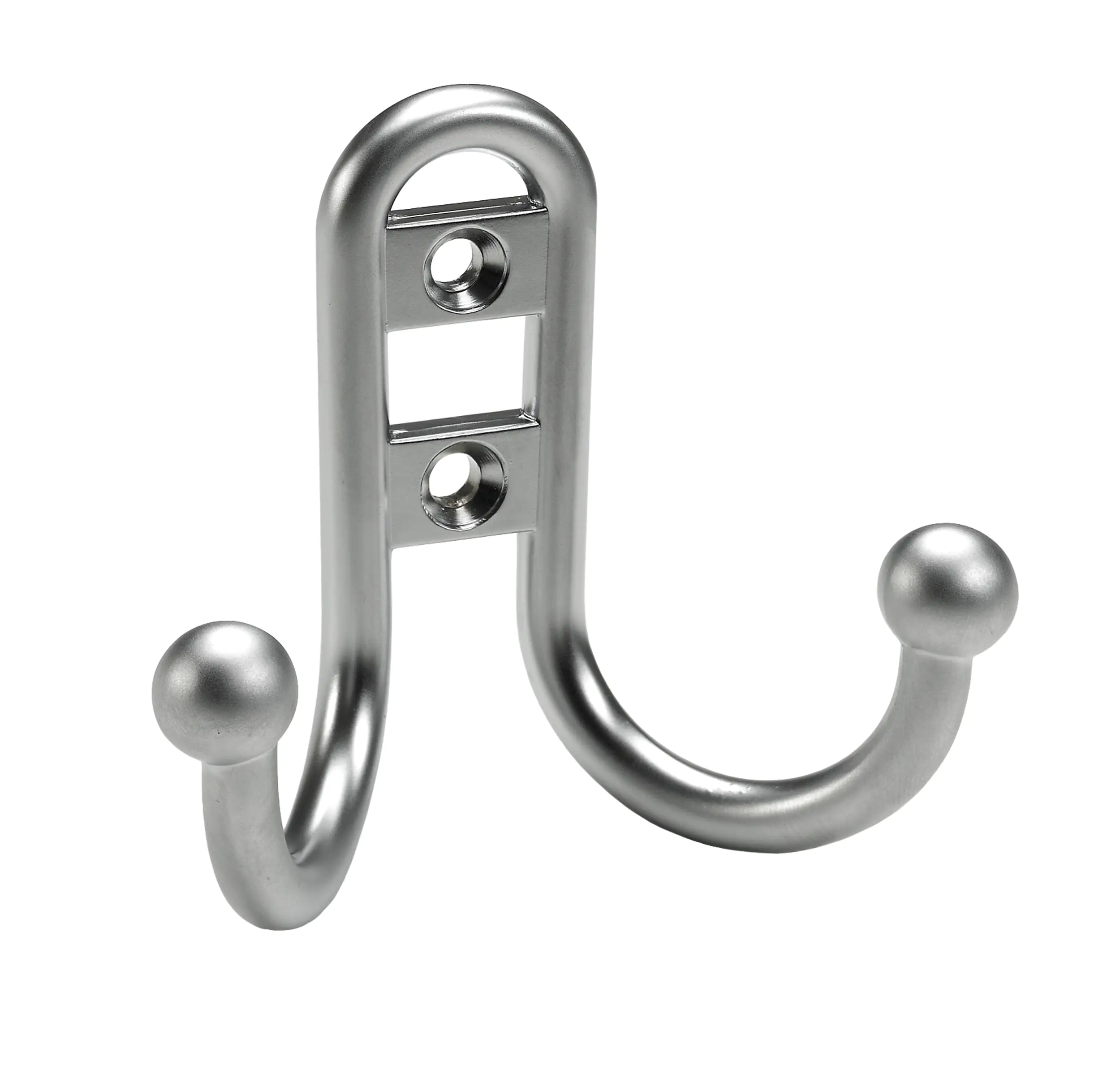 Hettich Mantelhaken 6,8 x 7,7 x 3,5 cm Aluminium-Optik - 1 Stück