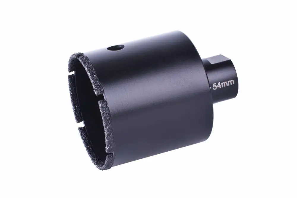 Wolfcraft Lochsäge Ø 60 mm Diamant für Winkelschleifer Wolfcraft Lochsäge Ø 60 mm Diamant für Winkelschleifer