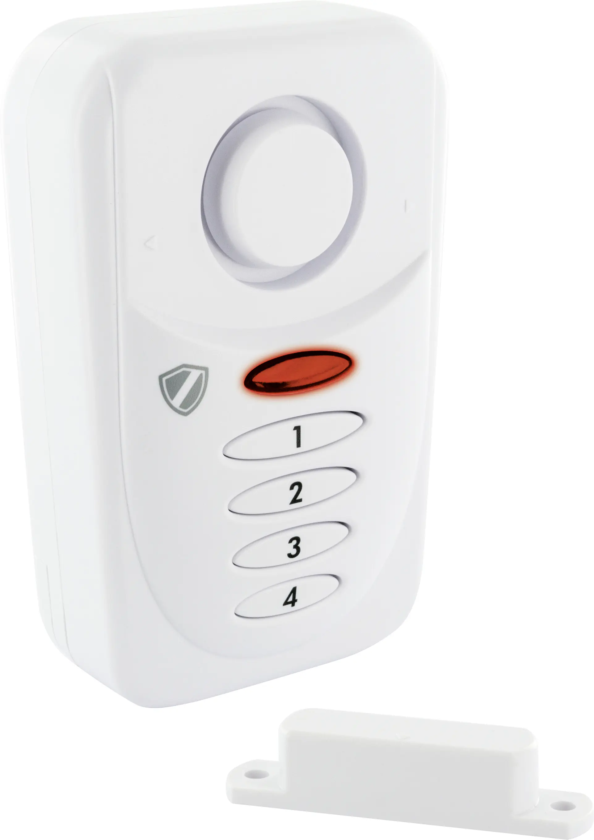 Schwaiger Tür- und Fensteralarm weiß, mit Tastenfeld Schwaiger Tür- und Fensteralarm weiß, mit Tastenfeld