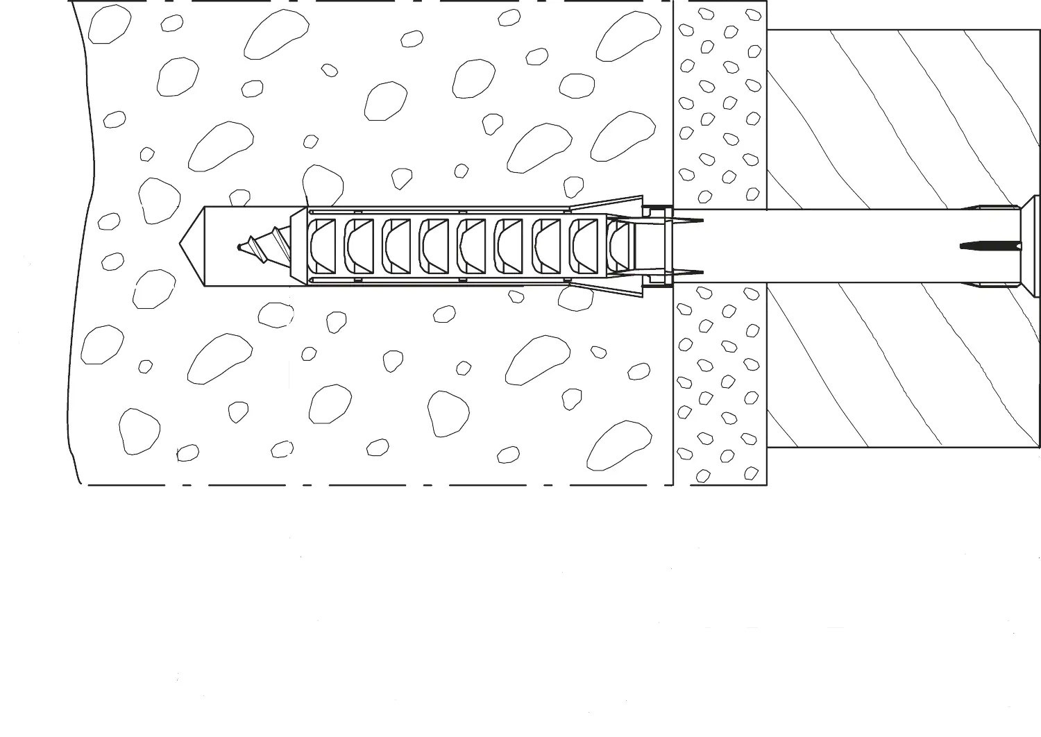 Fischer Langschaftdübel SXR 8.0 x 190 mm - 1 Stück Fischer Langschaftdübel SXR 8.0 x 190 mm - 1 Stück