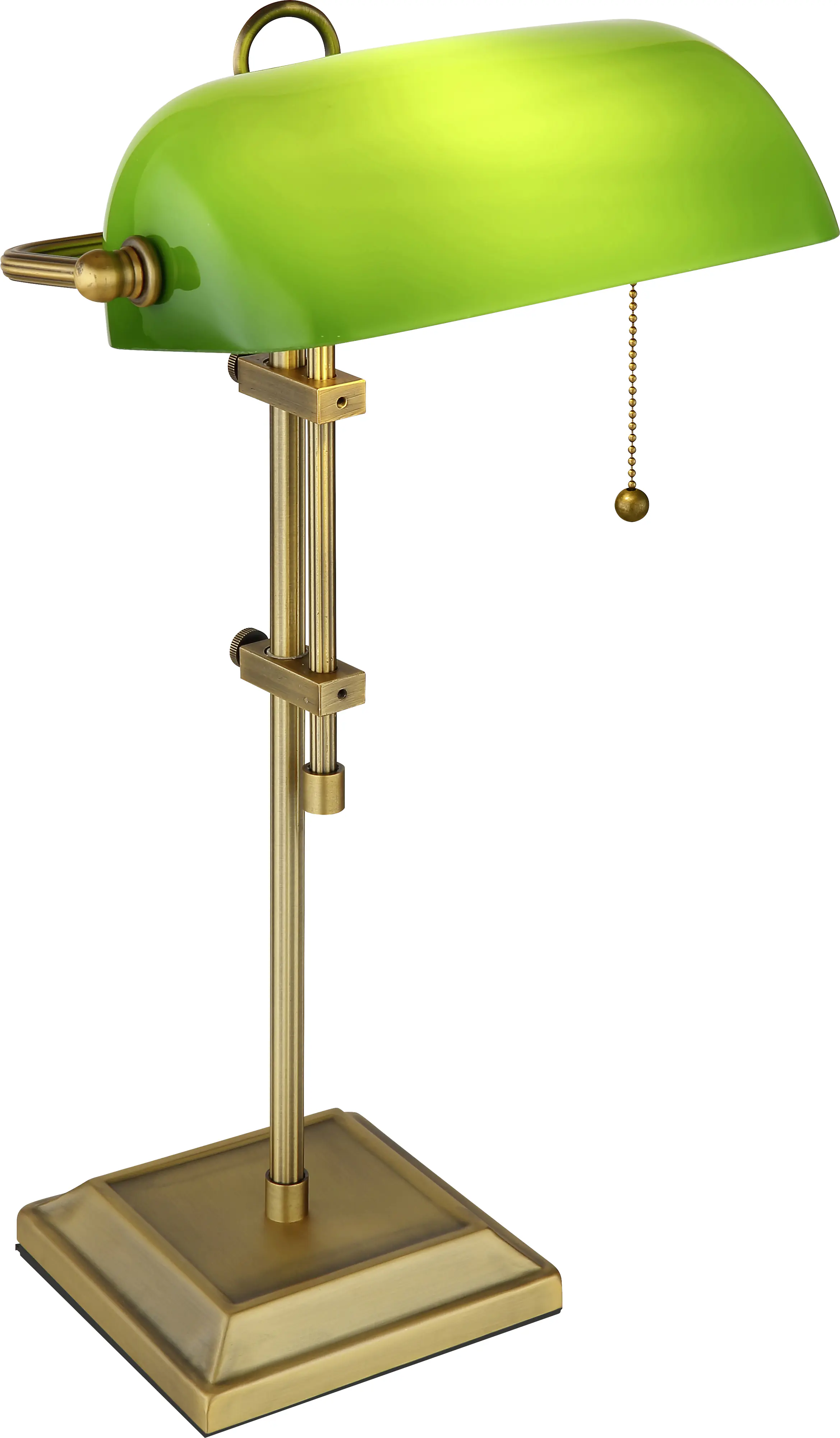 Globo Tischleuchte Antique weiß matt 26,5 x 56 cm