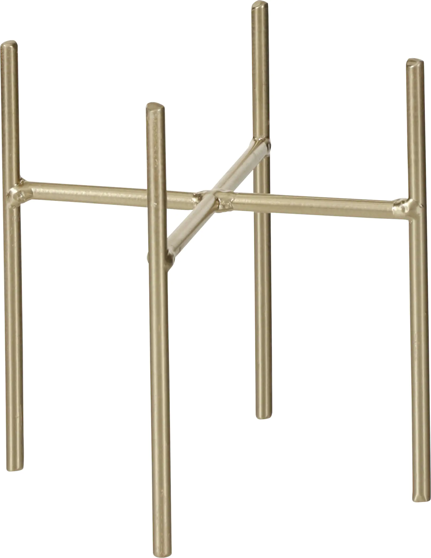 Mica Pflanzenständer Ascot gold Eisen Ø 13,5 x 14 cm Mica Pflanzenständer Ascot gold Eisen Ø 13,5 x 14 cm