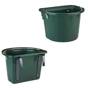 Kerbl Turnier-Futterkrippe blau, Einhängebügel