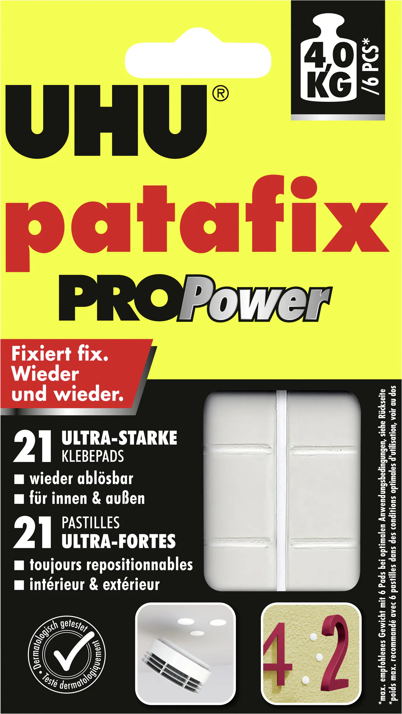 UHU patafix PROPower 21 Stück