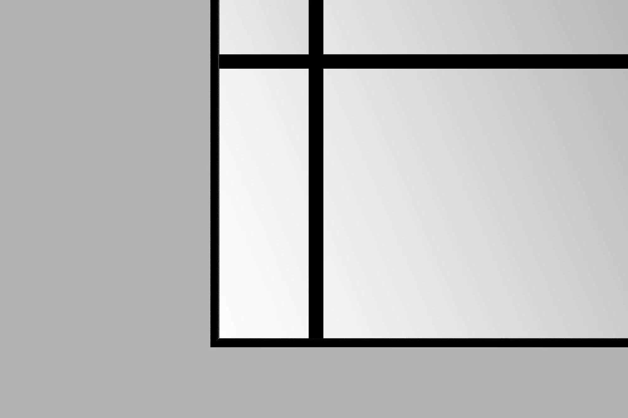 DSK Design Spiegel Black Loftstyle 60x120 cm, schwarz DSK Design Spiegel Black Loftstyle 60x120 cm, schwarz