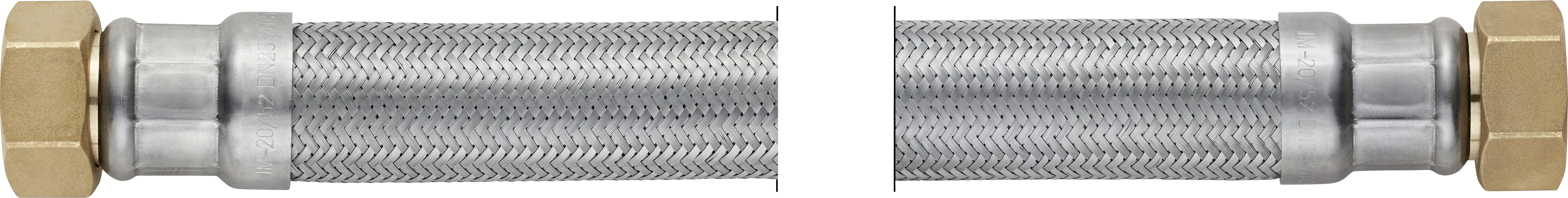 Techline Panzerschlauch IG 1" x IG 1", DN25, 100 cm
