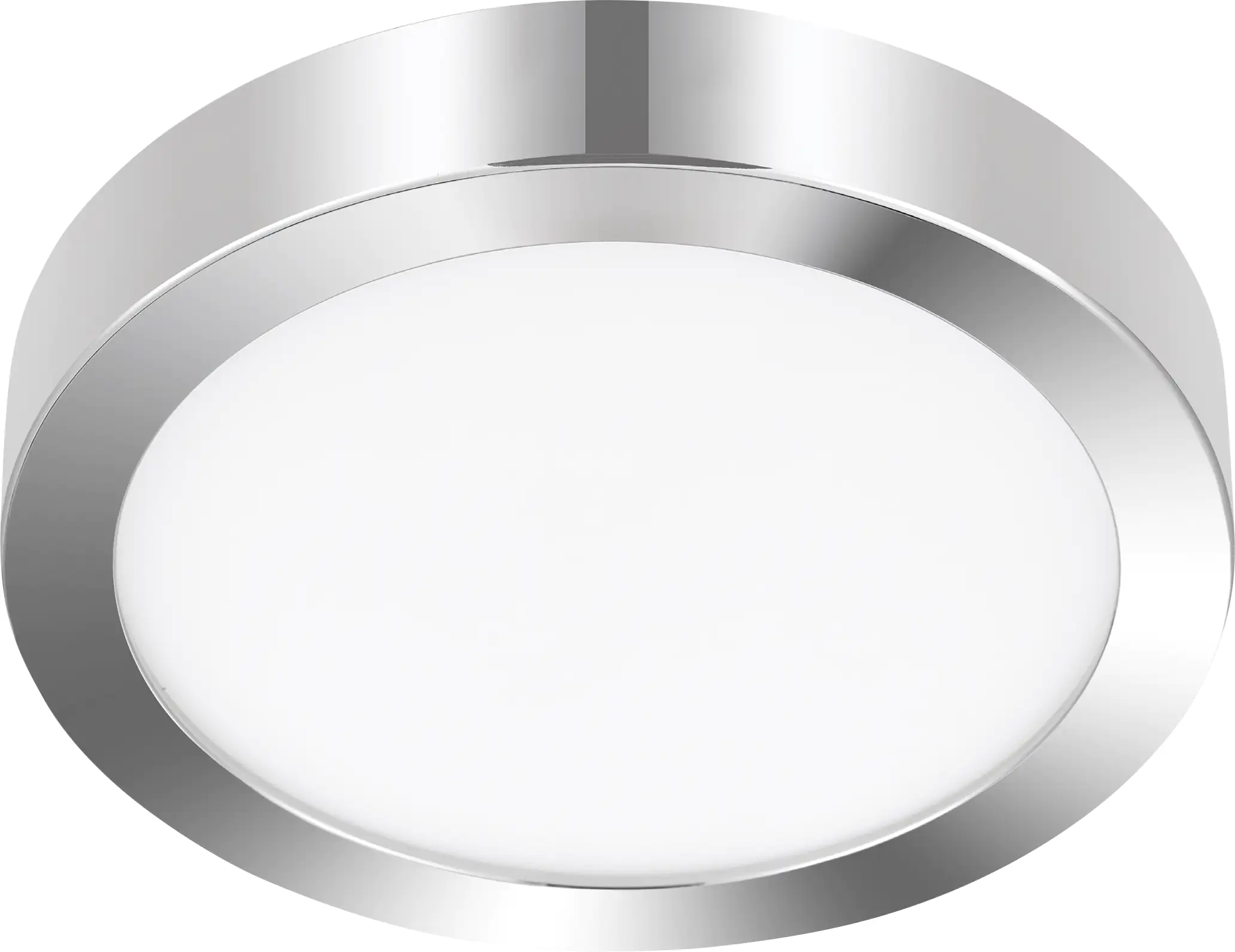 Eglo LED Aufbauleuchte Fueva 5 chrom Ø 28,5 cm neutralweiß