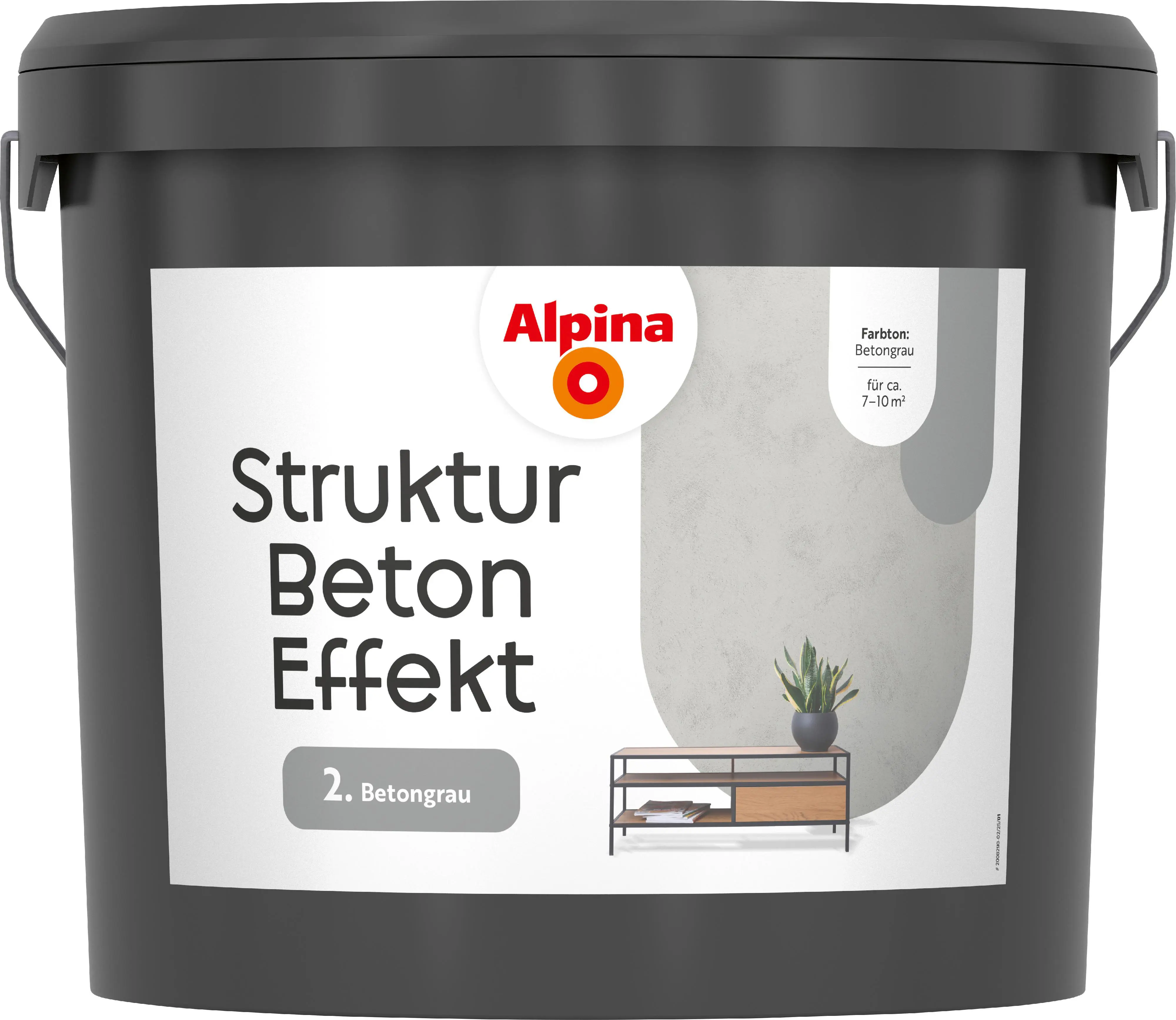 Alpina Wandfarbe Strukturbeton Effekt 20 kg