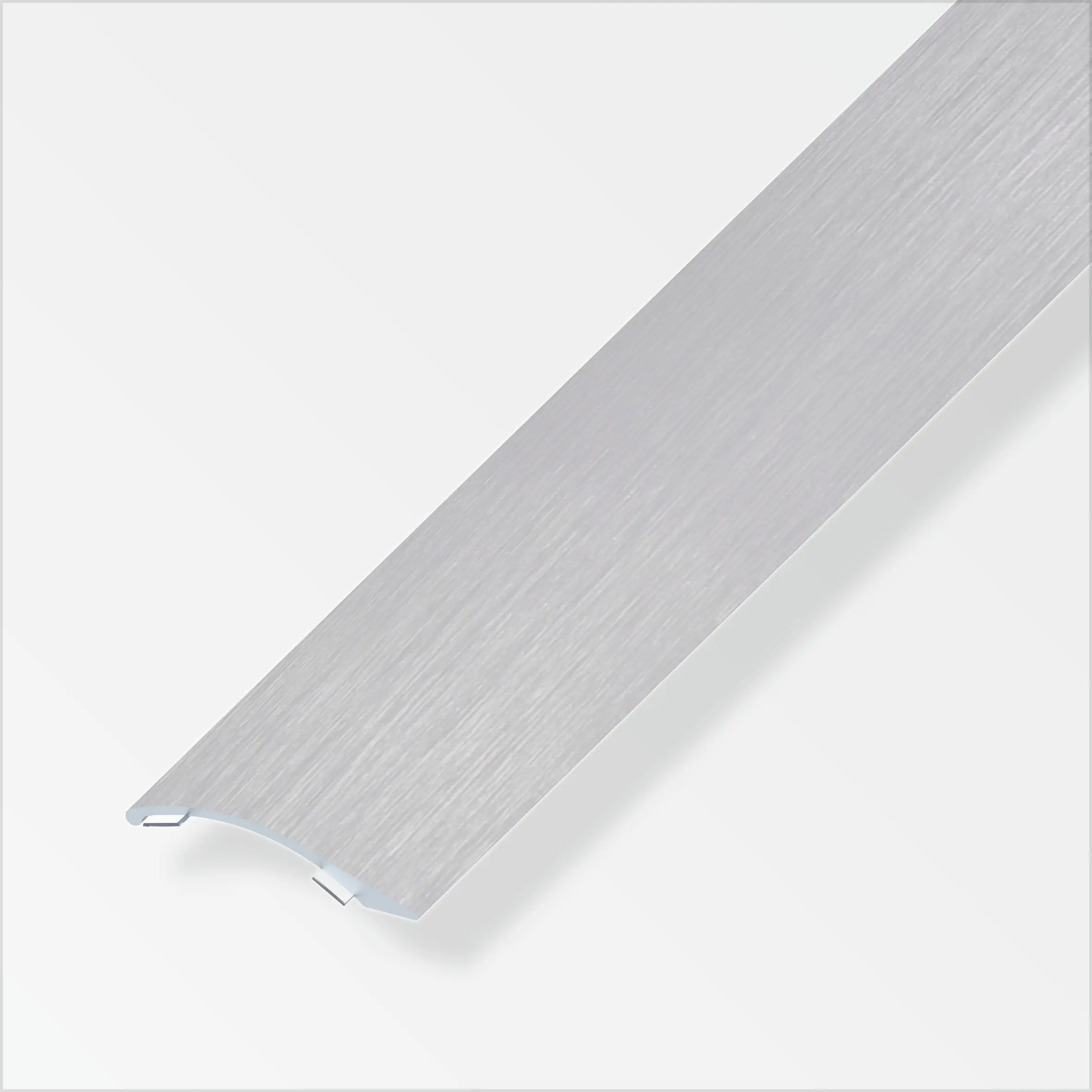 alfer Ausgleichsprofil 2 m, 38.5 x 7.5 mm Alu eloxiert gebürstet grau