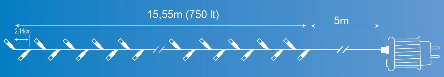 TrendLine LED-Lichterkette Premium Außen 15,6 m warmweiß-grün mit Timer, Dimmer TrendLine LED-Lichterkette Premium Außen 15,6 m warmweiß-grün mit Timer, Dimmer