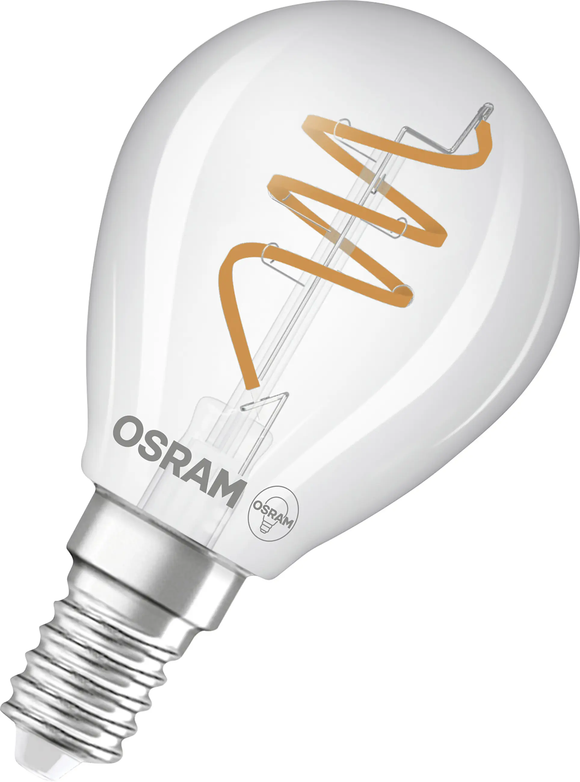 Osram LED Leuchtmittel E14 Vintage 1906 Classic 4,6W klar dimmbar warmweiß
