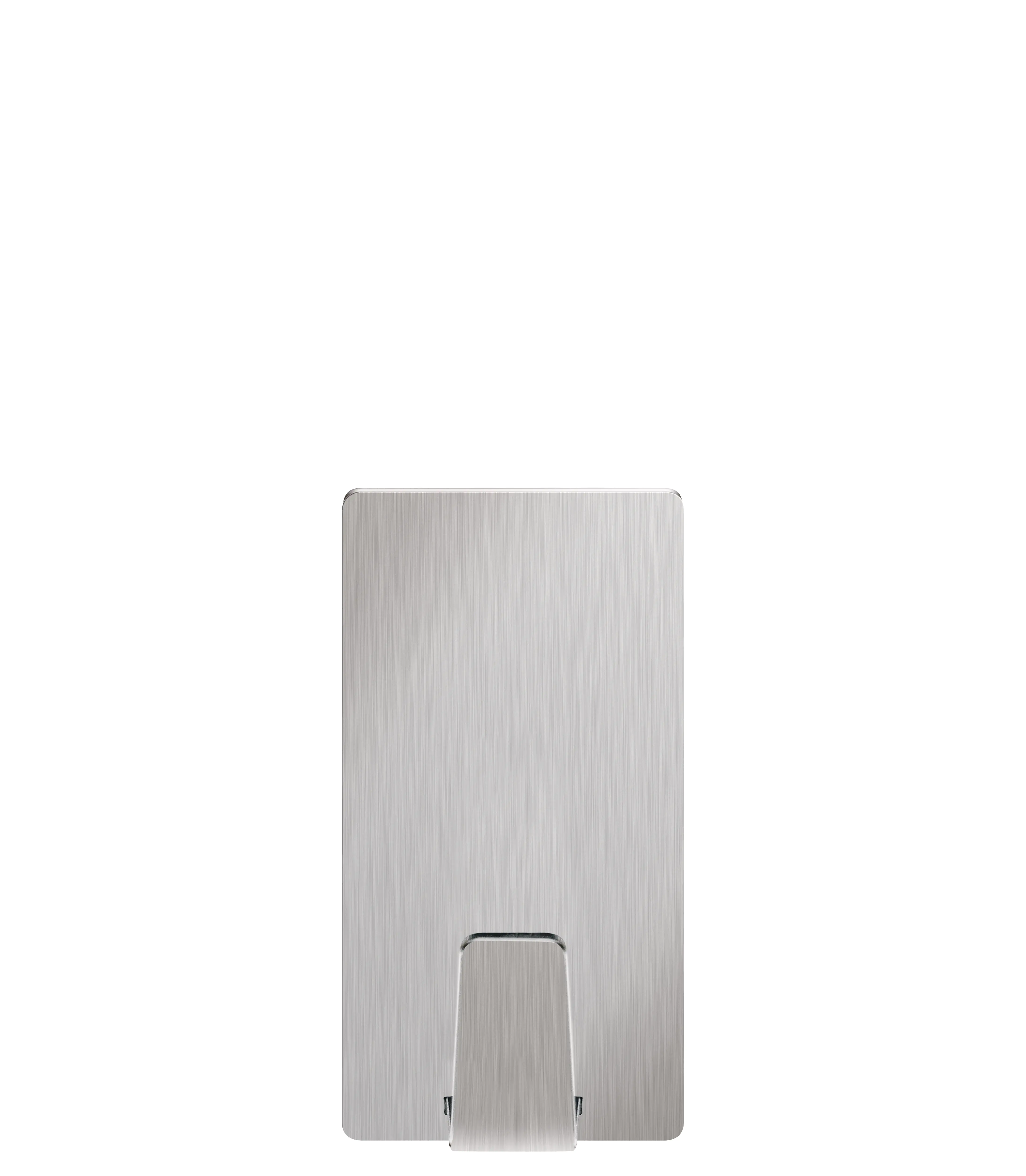 tesa Powerstrips Haken Small Waterproof rechteckig, Edelstahl