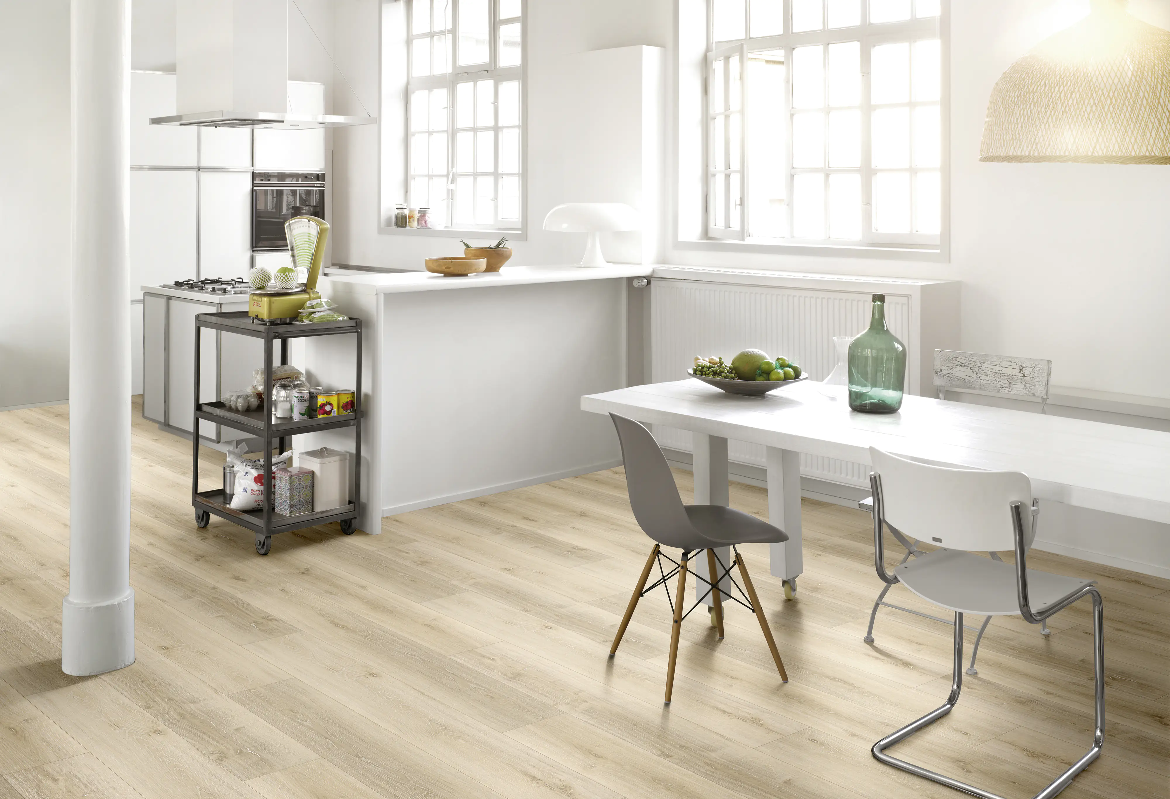 Parador Vinylboden Eiche gekälkt 120,9 x 22,5 cm 4,3 mm