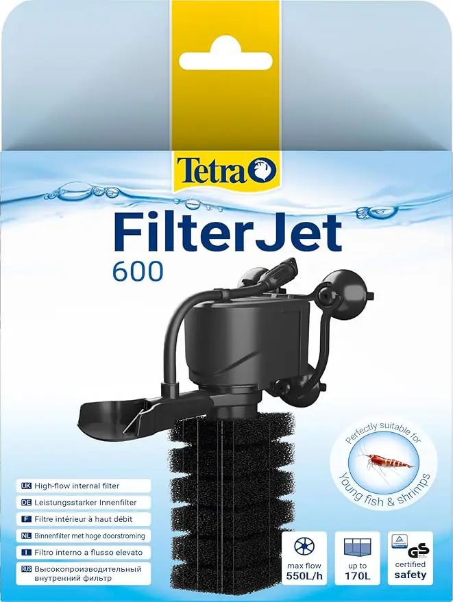 Tetra Innenfilter FilterJet 600 für Aquarien bis 120 - 170 L