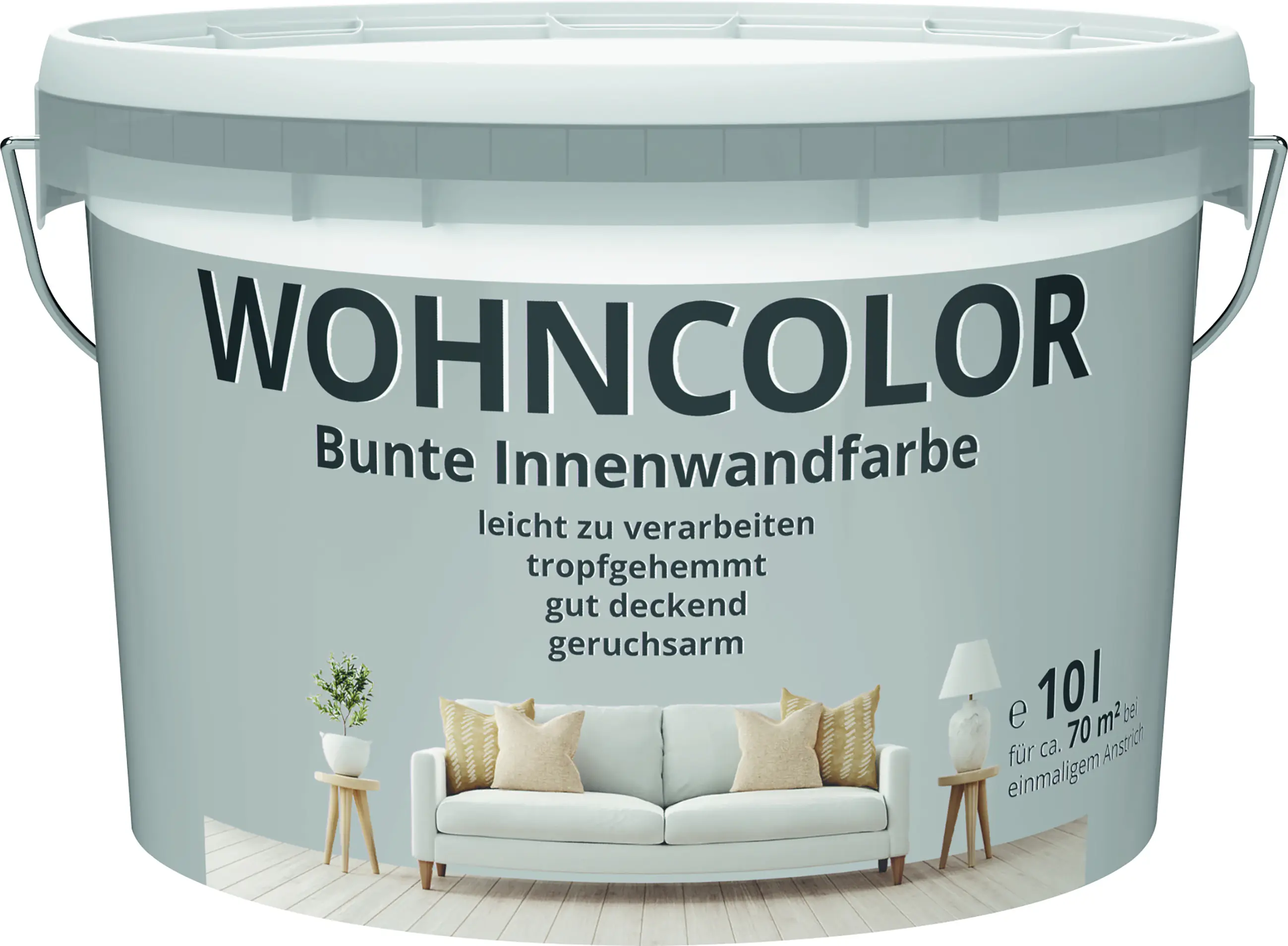 Wohncolor Wandfarbe morgentau 10 L