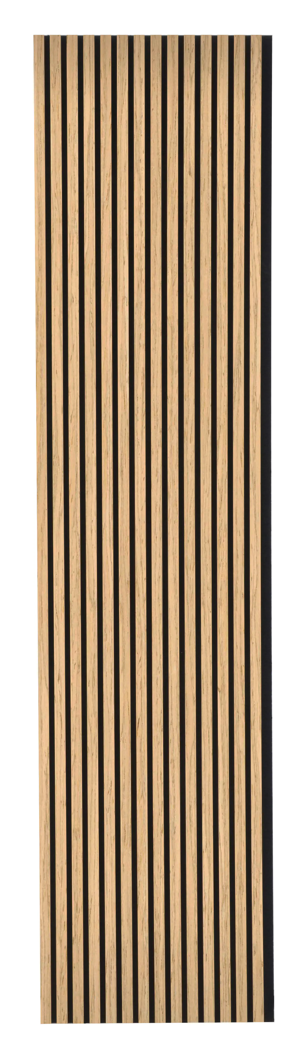 Neuhofer Akustikpaneele Holz Eiche furniert braun 267 x 57 x 1,9 cm Neuhofer Akustikpaneele Holz Eiche furniert braun 267 x 57 x 1,9 cm